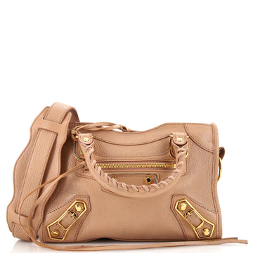 Balenciaga City Classic Studs Bag Leather Mini