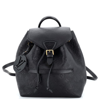 Louis Vuitton Montsouris NM Backpack Monogram Empreinte Leather PM