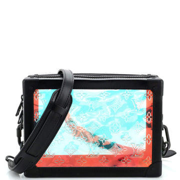 Louis Vuitton Soft Trunk Bag Limited Edition Dark Monogram Prism PVC