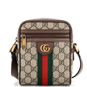 Gucci Ophidia Messenger Bag GG Coated Canvas Mini