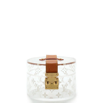 Louis Vuitton Box Scott Trunk Monogram Plexiglass