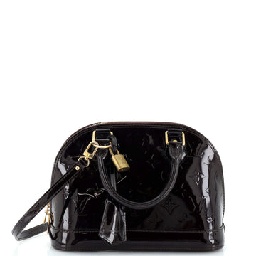 Louis Vuitton Alma Handbag Monogram Vernis BB