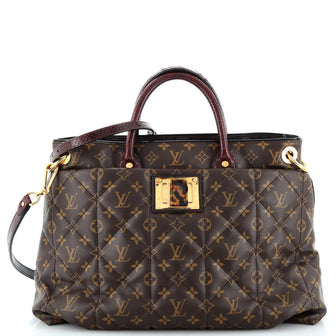Louis Vuitton Exotique Handbag Monogram Etoile GM