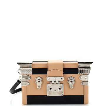 Louis Vuitton Temple Petite Malle Handbag Leather