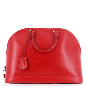 Louis Vuitton Alma Handbag Epi Leather GM