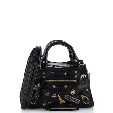 Balenciaga Neo Classic City Bag Embellished Leather Mini