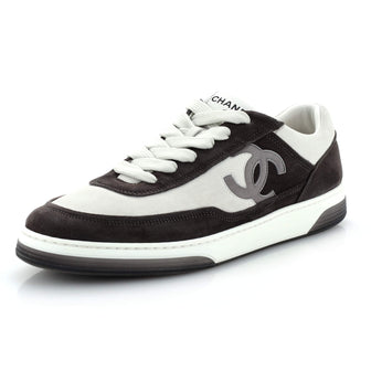 Chanel Women's CC NM Low-Top Sneakers Suede