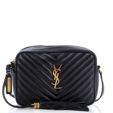 Saint Laurent Lou Camera Bag Matelasse Chevron Leather Small