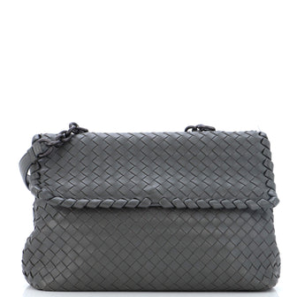 Bottega Veneta Olimpia Shoulder Bag Intrecciato Nappa Medium