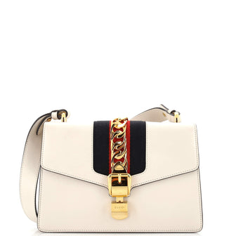 Gucci Sylvie Shoulder Bag Leather Small