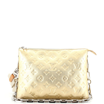 Louis Vuitton Coussin Bag Monogram Embossed Lambskin PM