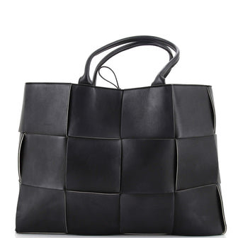 Bottega Veneta Arco Tote Maxi Intrecciato Leather Large