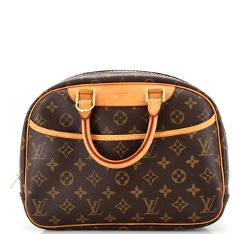 Louis Vuitton Trouville Handbag Monogram Canvas