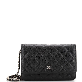 Chanel Wallet on Chain Quilted Caviar