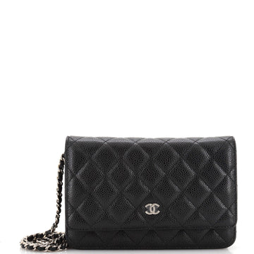 Chanel Wallet on Chain Quilted Caviar