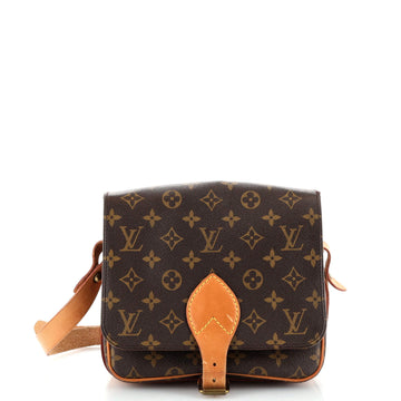 Louis Vuitton Cartouchiere Handbag Monogram Canvas GM