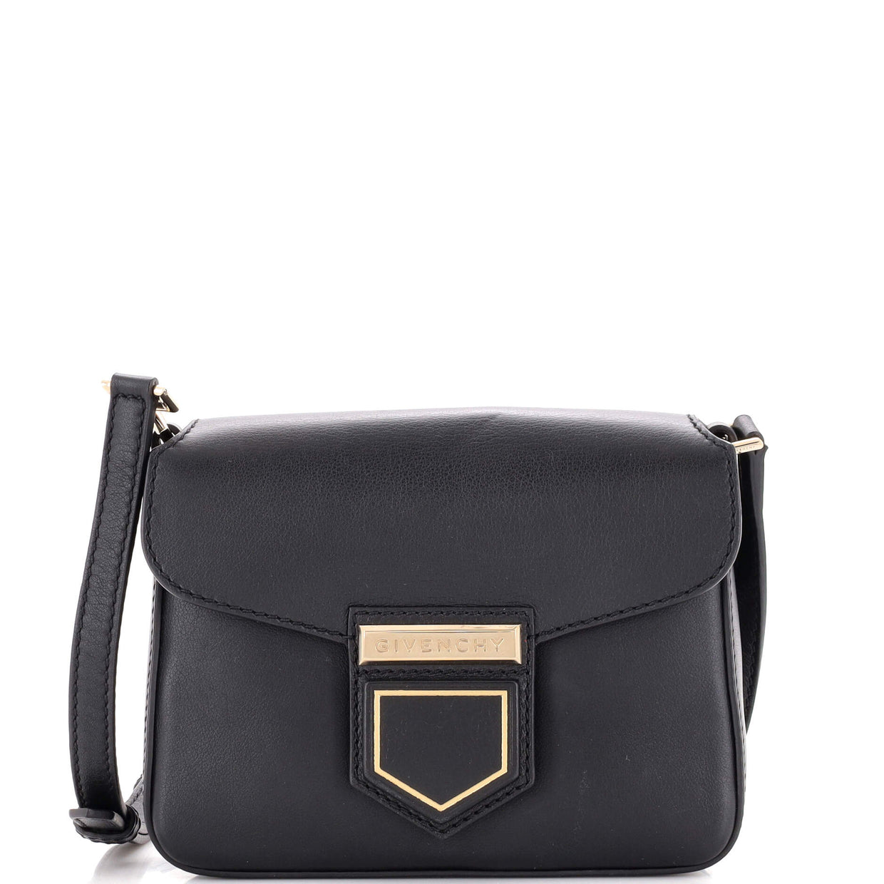Givenchy Nobile Crossbody Bag Leather Mini Black 25959484