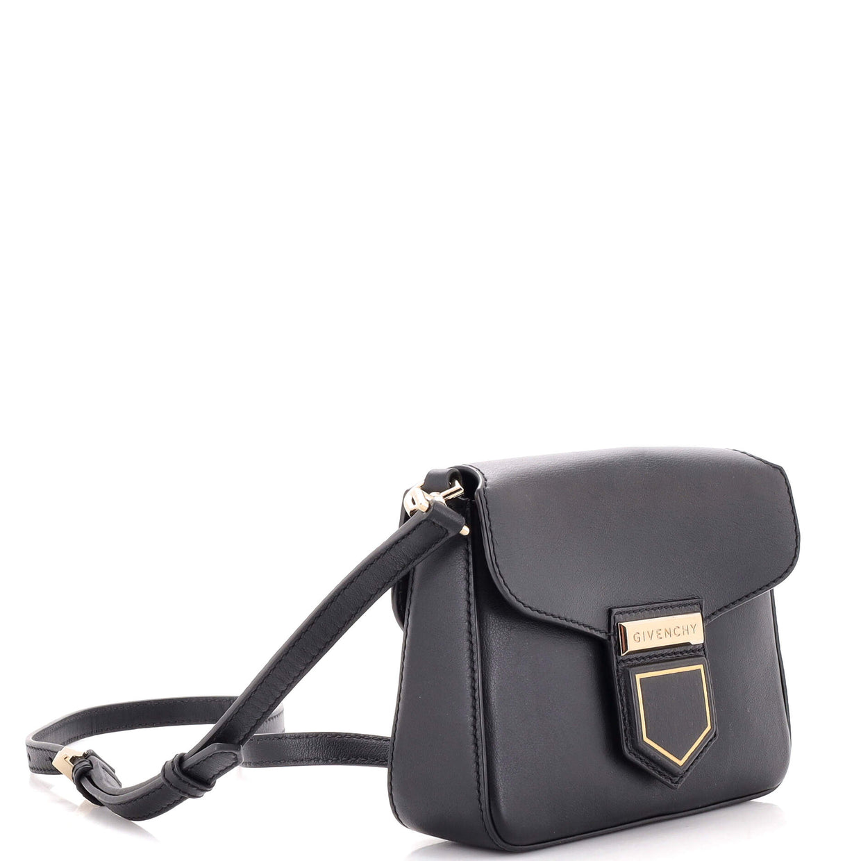 Givenchy Nobile Crossbody Bag Leather Mini Black 25959484