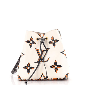Louis Vuitton NeoNoe Handbag Limited Edition Jungle Monogram Giant