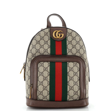 Gucci Ophidia Backpack GG Coated Canvas Small