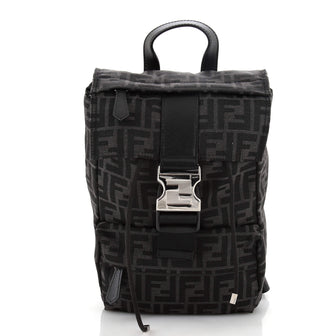 Fendi Fendiness Backpack Zucca Canvas Small