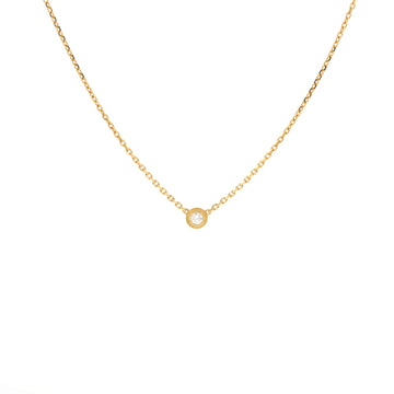 Cartier Cartier D'Amour Pendant Necklace 18K Yellow Gold and Diamond XS