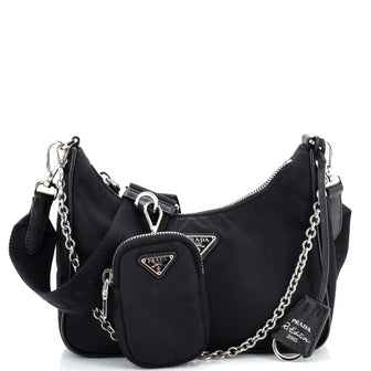 Prada Re-Edition 2005 Shoulder Bag Tessuto Small
