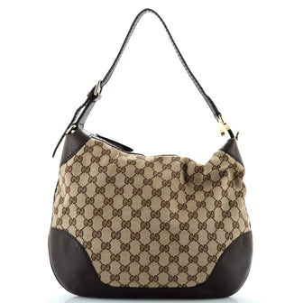 Gucci Charlotte Zip Hobo GG Canvas Medium