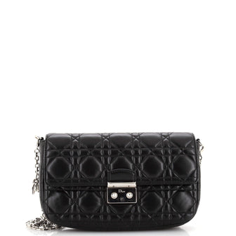 Christian Dior Miss Dior Promenade Bag Cannage Quilt Lambskin