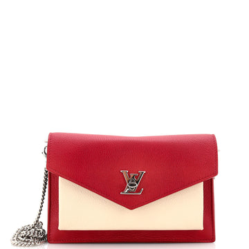 Louis Vuitton Mylockme Chain Pochette Leather