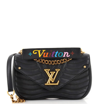 Louis Vuitton New Wave Chain Bag Quilted Leather MM