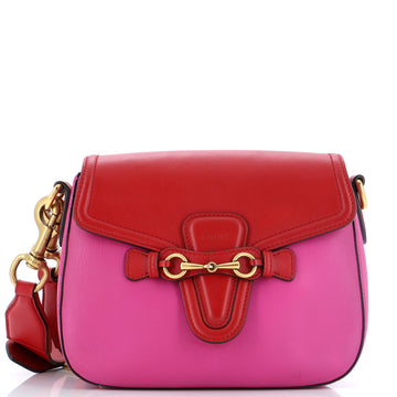 Gucci Lady Web Shoulder Bag Leather Medium