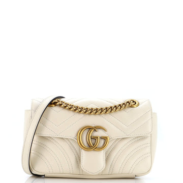 Gucci GG Marmont Flap Bag Matelasse Leather Mini