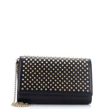 Christian Louboutin Paloma Clutch Spiked Leather