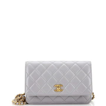 Chanel Pearl Crush Wallet on Chain Quilted Lambskin