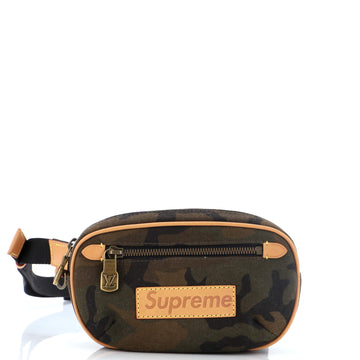 Louis Vuitton Bum Bag Limited Edition Supreme Camouflage Canvas
