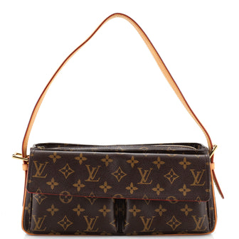 Louis Vuitton Viva Cite Handbag Monogram Canvas MM