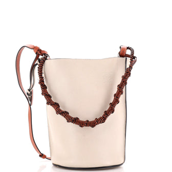 Loewe Gate Top Handle Bucket Bag Leather Medium