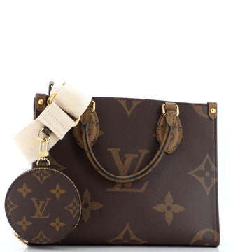 Louis Vuitton OnTheGo Tote Reverse Monogram Giant PM