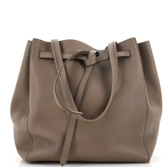 Celine Phantom Tie Cabas Tote Leather Medium