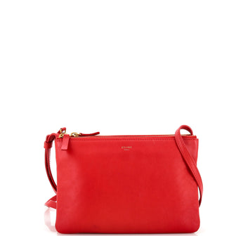 Celine Trio Crossbody Bag Leather Small
