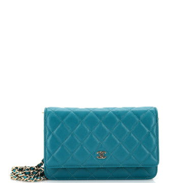 Chanel Wallet on Chain Quilted Caviar