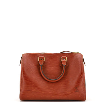 Louis Vuitton Speedy Handbag Epi Leather 25
