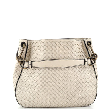 Bottega Veneta Loop Shoulder Bag Intrecciato Nappa Medium