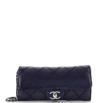 Chanel Ultimate Stitch Wallet on Chain Quilted Lambskin East West