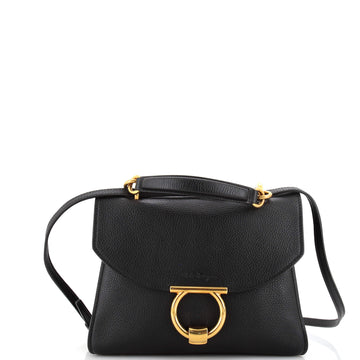 Salvatore Ferragamo Margot Satchel Leather Small