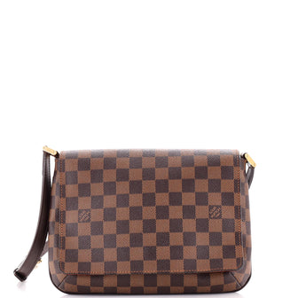 Louis Vuitton Musette Tango Handbag Damier