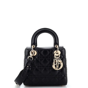 Christian Dior My Lady Dior Bag Cannage Quilt Lambskin