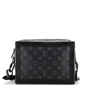 Louis Vuitton Soft Trunk Bag Monogram Eclipse Canvas