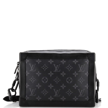 Louis Vuitton Soft Trunk Bag Monogram Eclipse Canvas